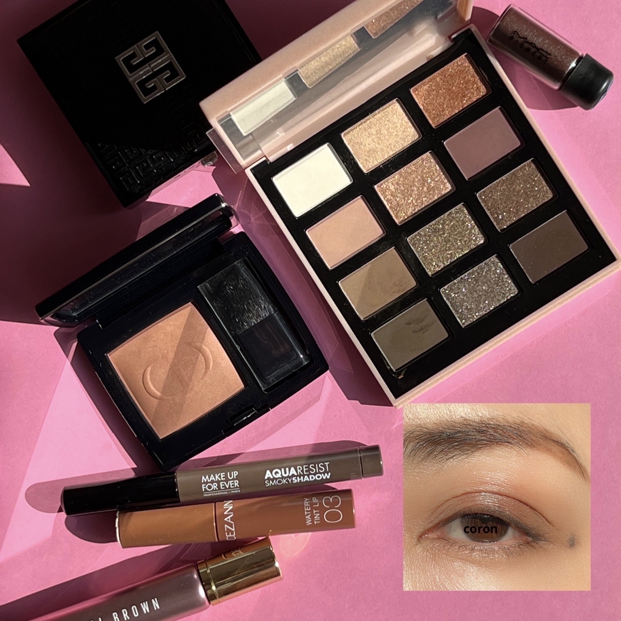 アクアレジスト スモーキーシャドウ 02 ココア/MAKE UP FOR EVER/スティックアイシャドウを使ったクチコミ（1枚目）