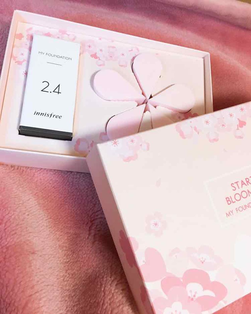 マイファンデーション/innisfree/リキッドファンデーションを使ったクチコミ（1枚目）