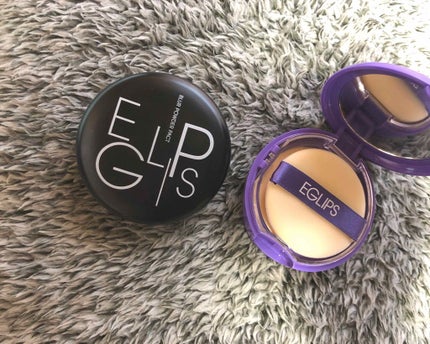 ブラーパウダーパクト/EGLIPS/パウダーファンデーションを使ったクチコミ(2枚目)