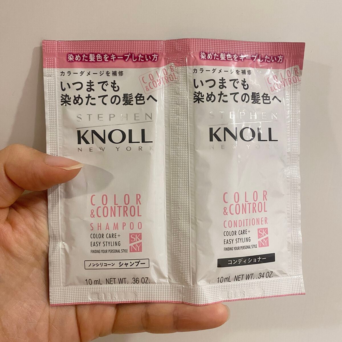カラーコントロール シャンプー/スティーブンノル ニューヨーク/市販シャンプーを使ったクチコミ(1枚目)