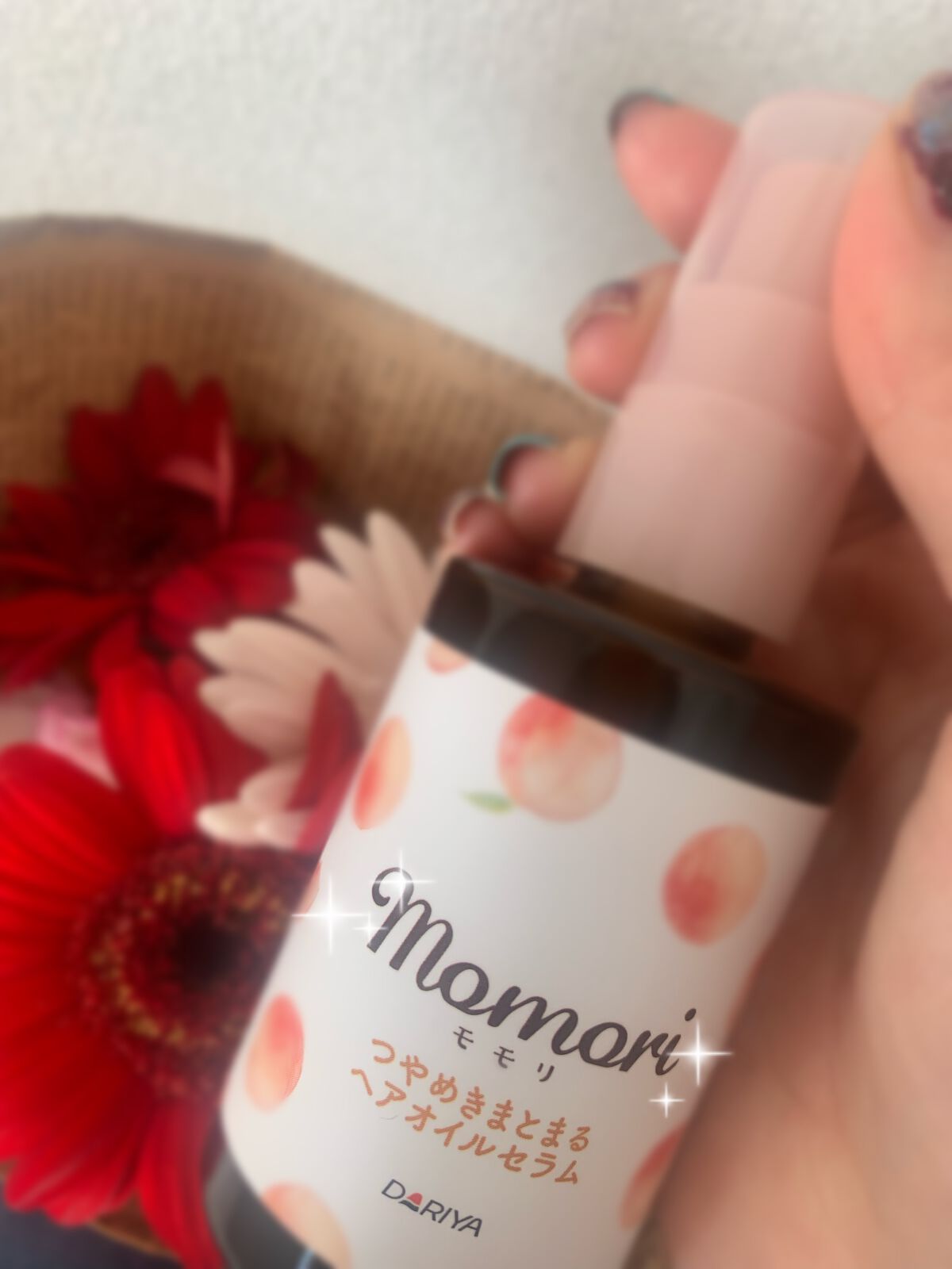 つやめきまとまるヘアオイルセラム/モモリ/ヘアオイルを使ったクチコミ(1枚目)