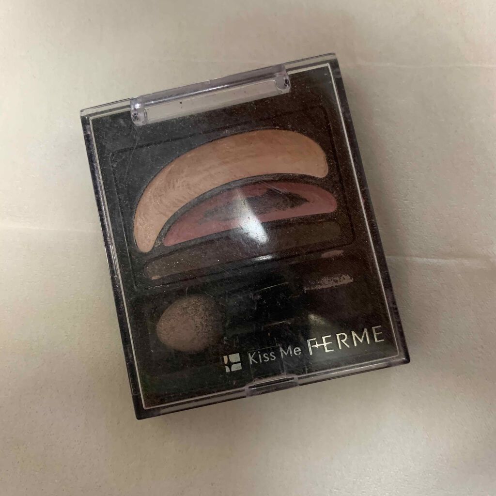 明るい目もと アイカラー/キスミー フェルム/アイシャドウパレットを使ったクチコミ（1枚目）