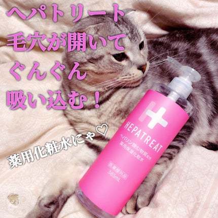 ヘパトリート 薬用保湿化粧水/ゼトックスタイル/化粧水を使ったクチコミ(1枚目)