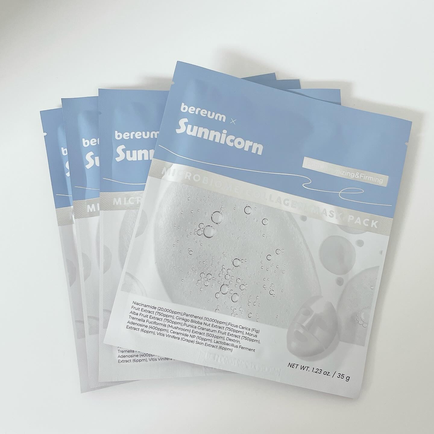 マイクロバイオームコラーゲンマスクパック/Sunnicorn/シートマスク・パックを使ったクチコミ（1枚目）