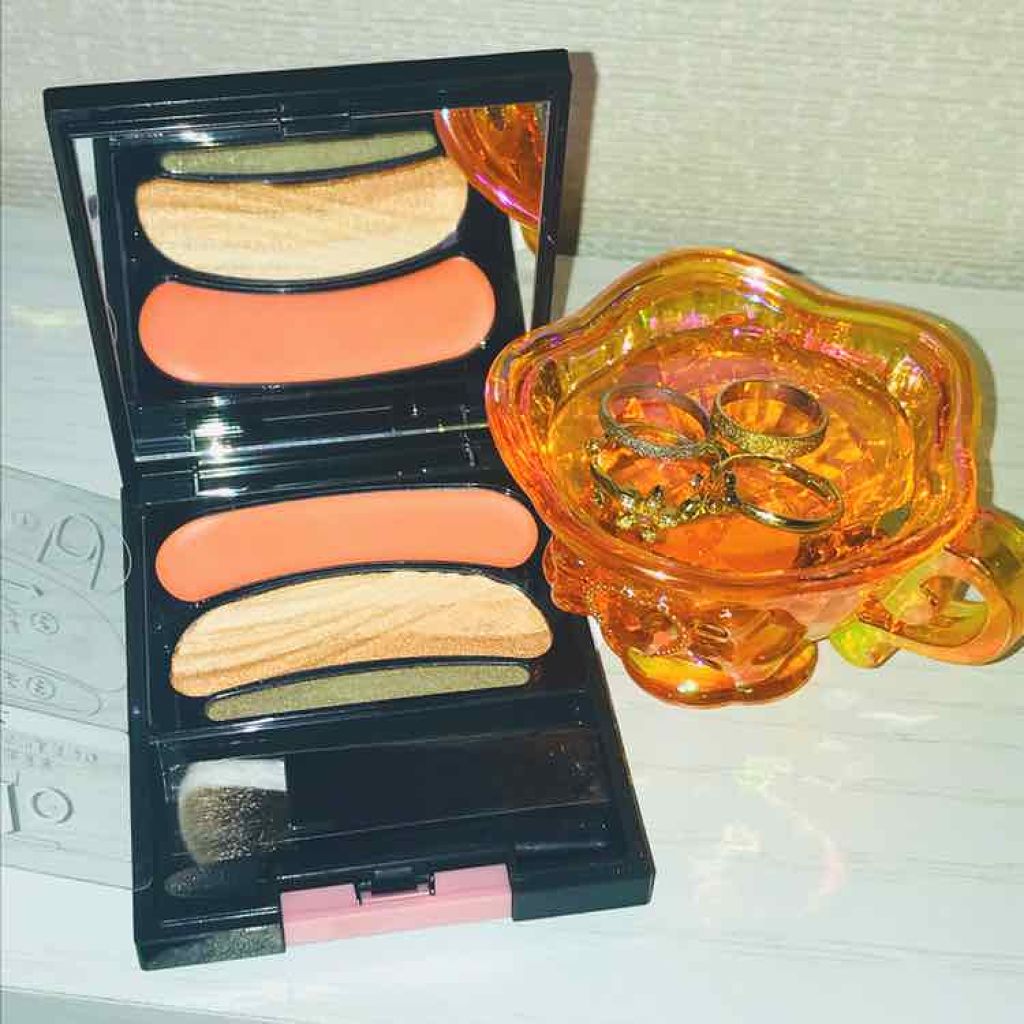 ブラシひと塗りシャドウ/オーブ/アイシャドウパレットを使ったクチコミ(1枚目)