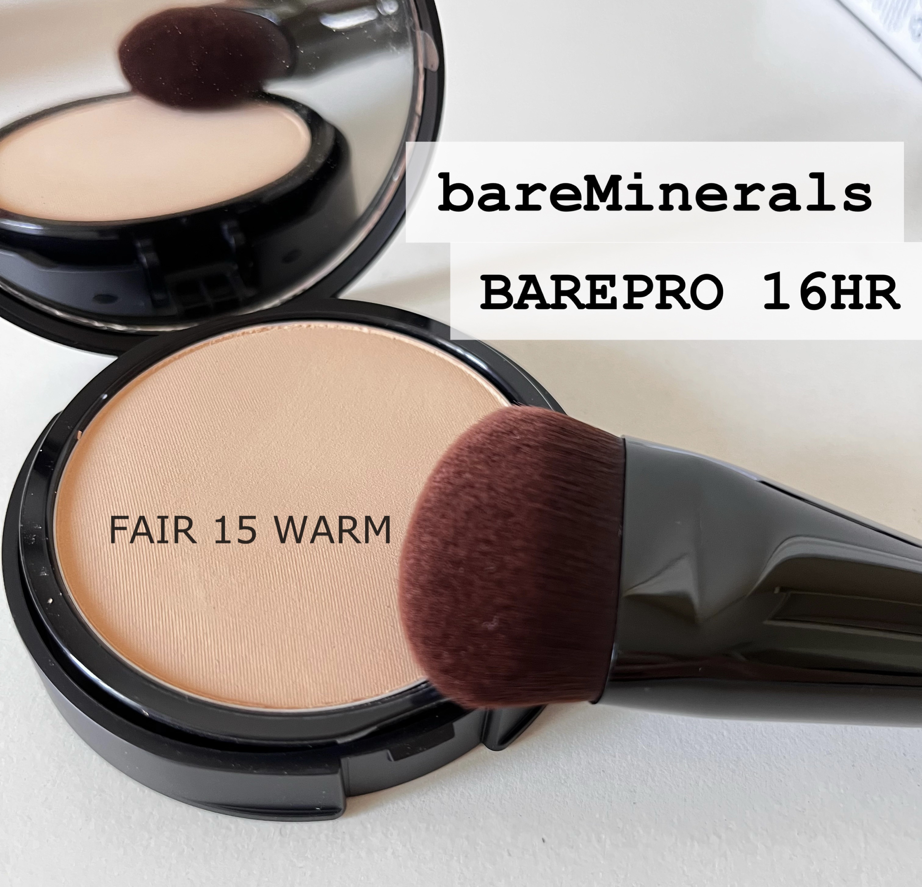 ベアプロ 16HR パウダー ファンデーション/bareMinerals/パウダーファンデーションを使ったクチコミ（1枚目）