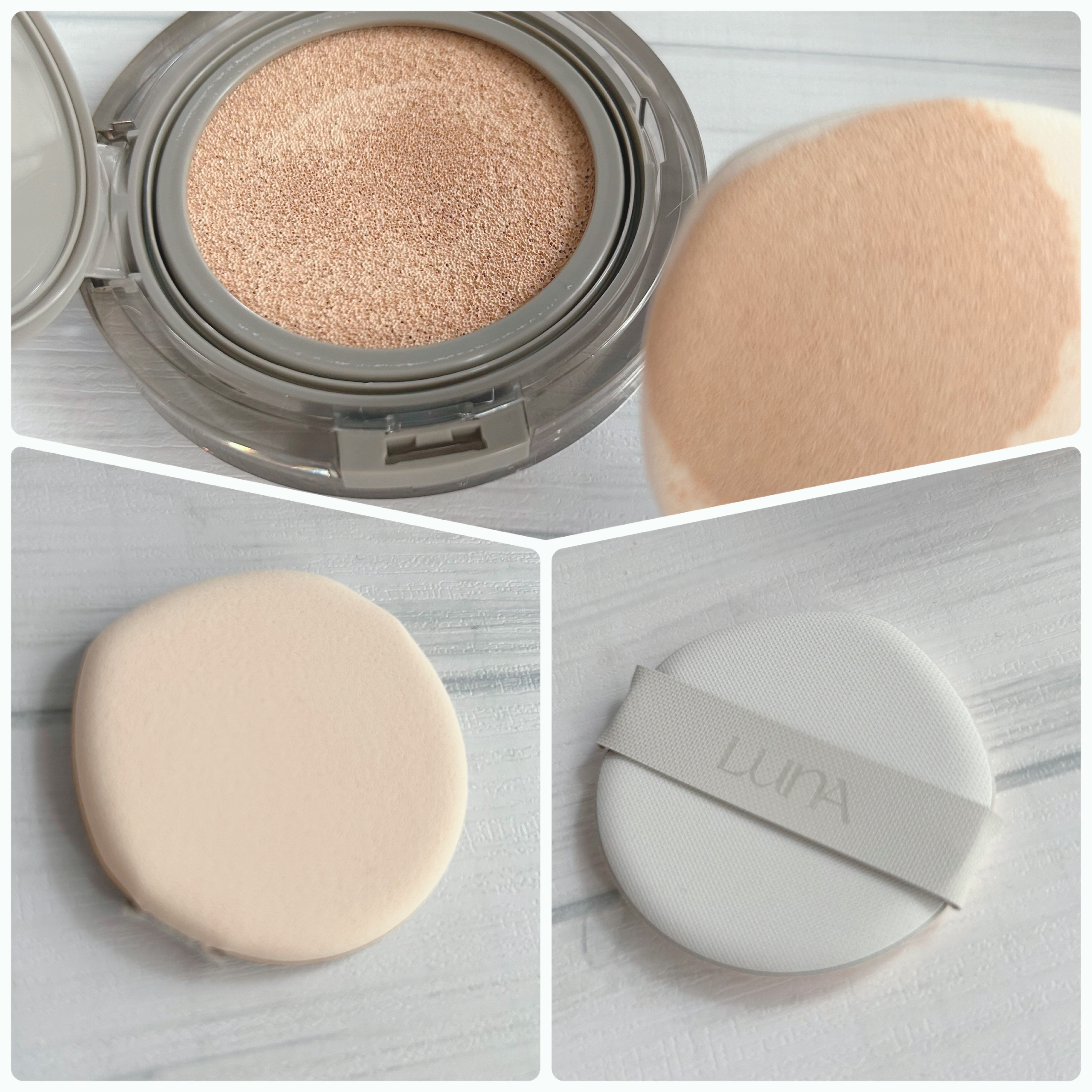 ブラーカバークッション/LUNA/クッションファンデーションを使ったクチコミ（3枚目）