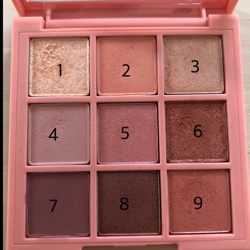 3CE マルチアイカラーパレット/3CE/アイシャドウパレットを使ったクチコミ（2枚目）