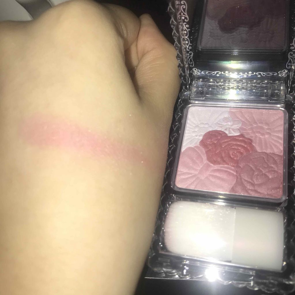 グロウフルールチークス/キャンメイク/パウダーチークを使ったクチコミ(2枚目)