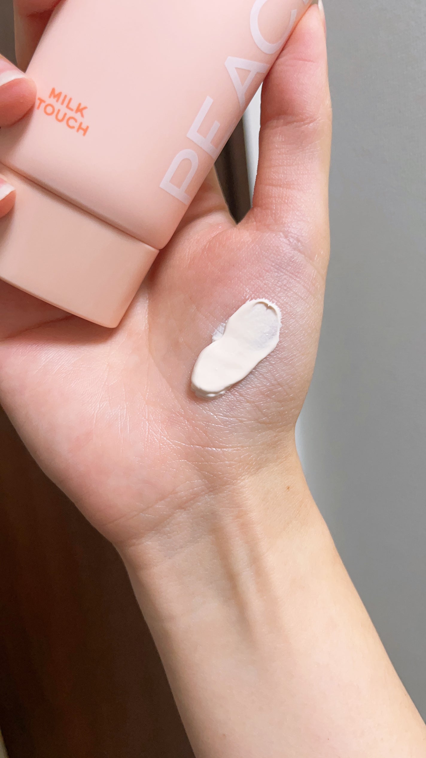 スノートーンフィルターサンクリーム/Milk Touch/日焼け止めクリームを使ったクチコミ(2枚目)