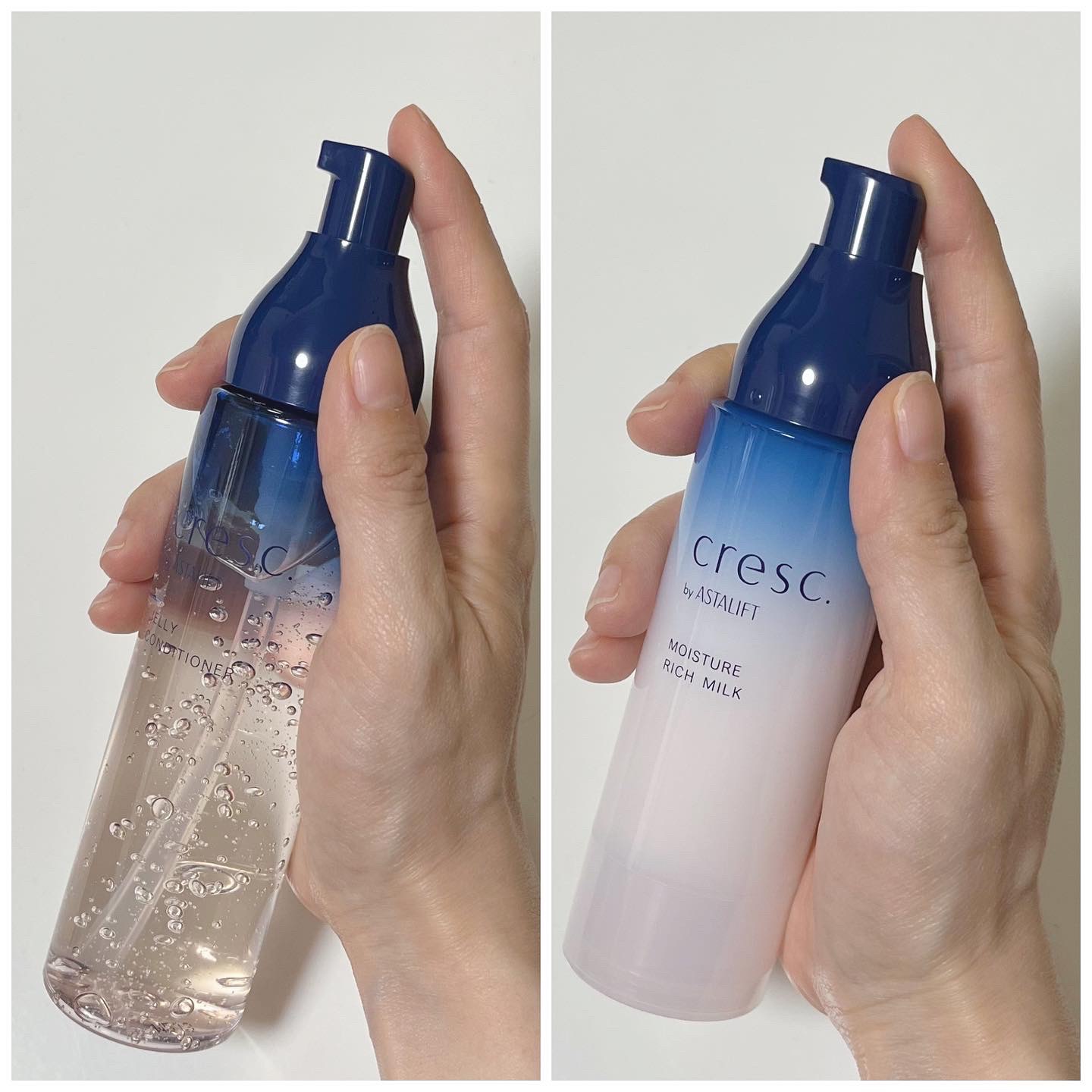 モイスチュア リッチミルク/cresc. by ASTALIFT/乳液を使ったクチコミ（3枚目）