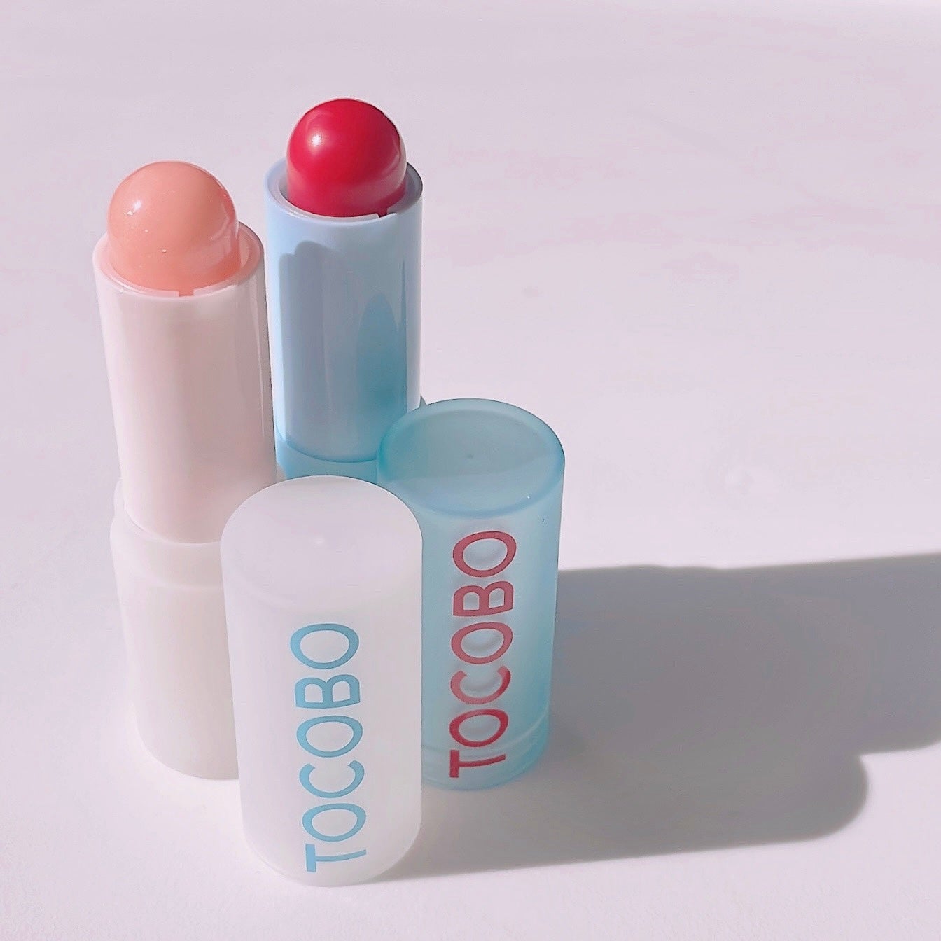 グラスティンティッドリップバーム/TOCOBO/リップバームを使ったクチコミ(5枚目)