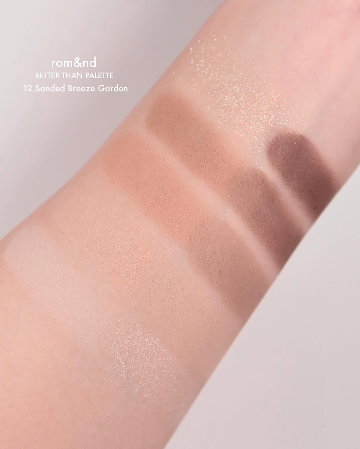 ベターザンパレット/rom&nd/アイシャドウパレットを使ったクチコミ(2枚目)