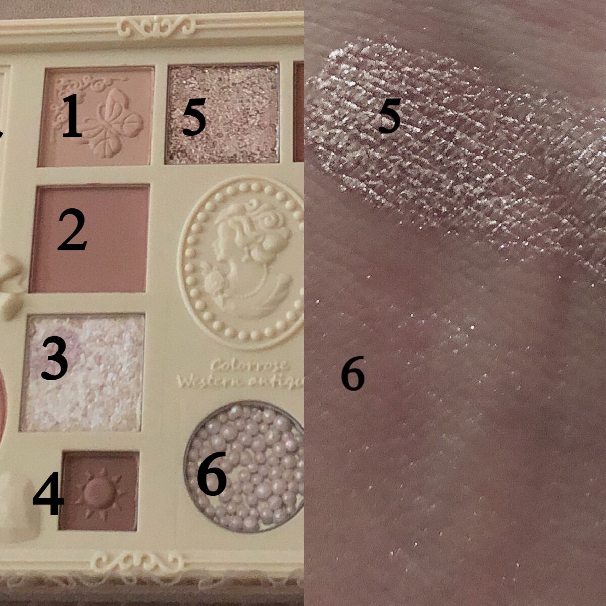 女王のカメオマルチパレット /COLORROSE/マルチパレットを使ったクチコミ(6枚目)