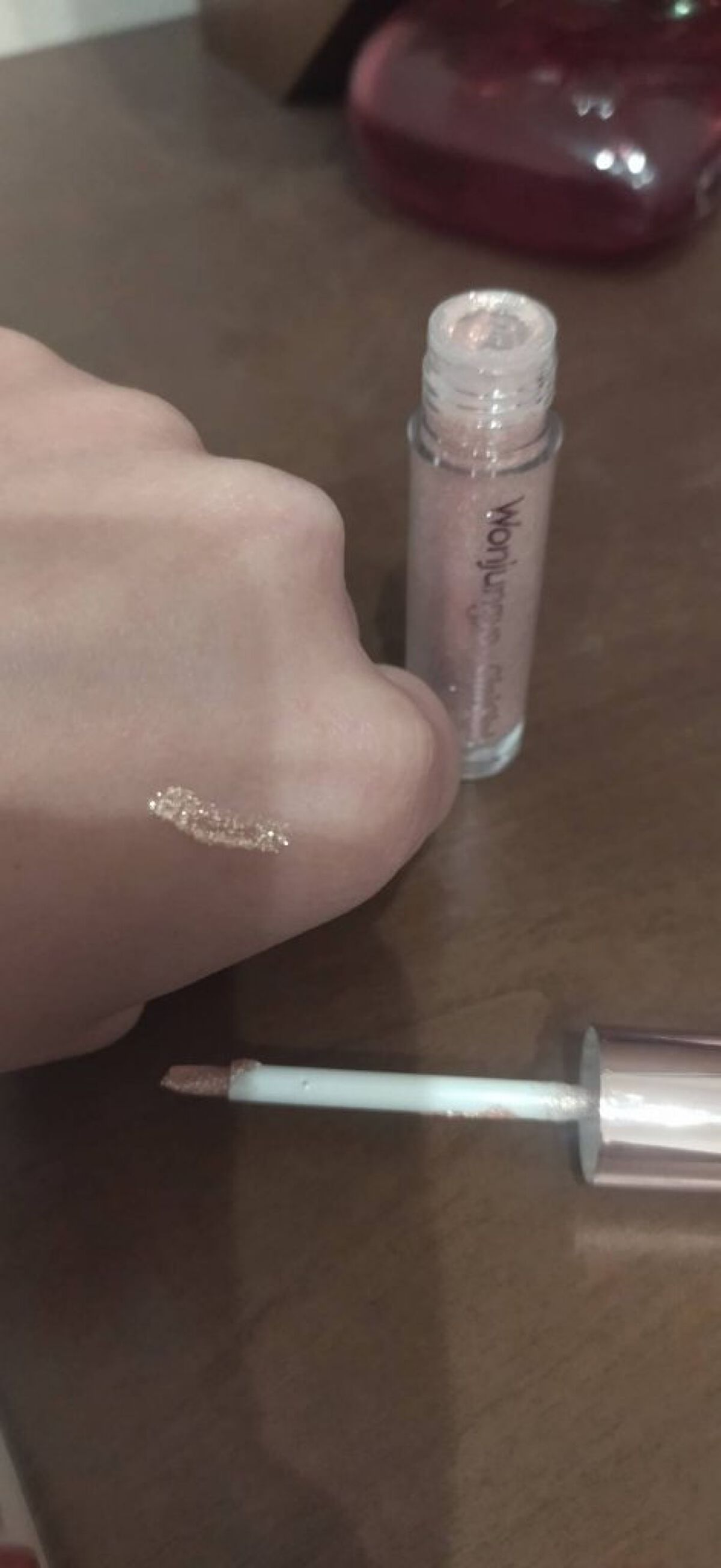 ウォンジョンヨ　ダイヤモンドライナー/Wonjungyo/リキッドアイシャドウを使ったクチコミ（2枚目）