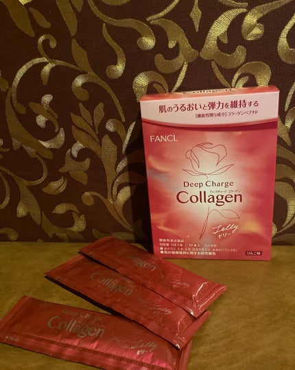 ディープチャージ コラーゲン スティックゼリー/ファンケル/美容サプリメントを使ったクチコミ(2枚目)
