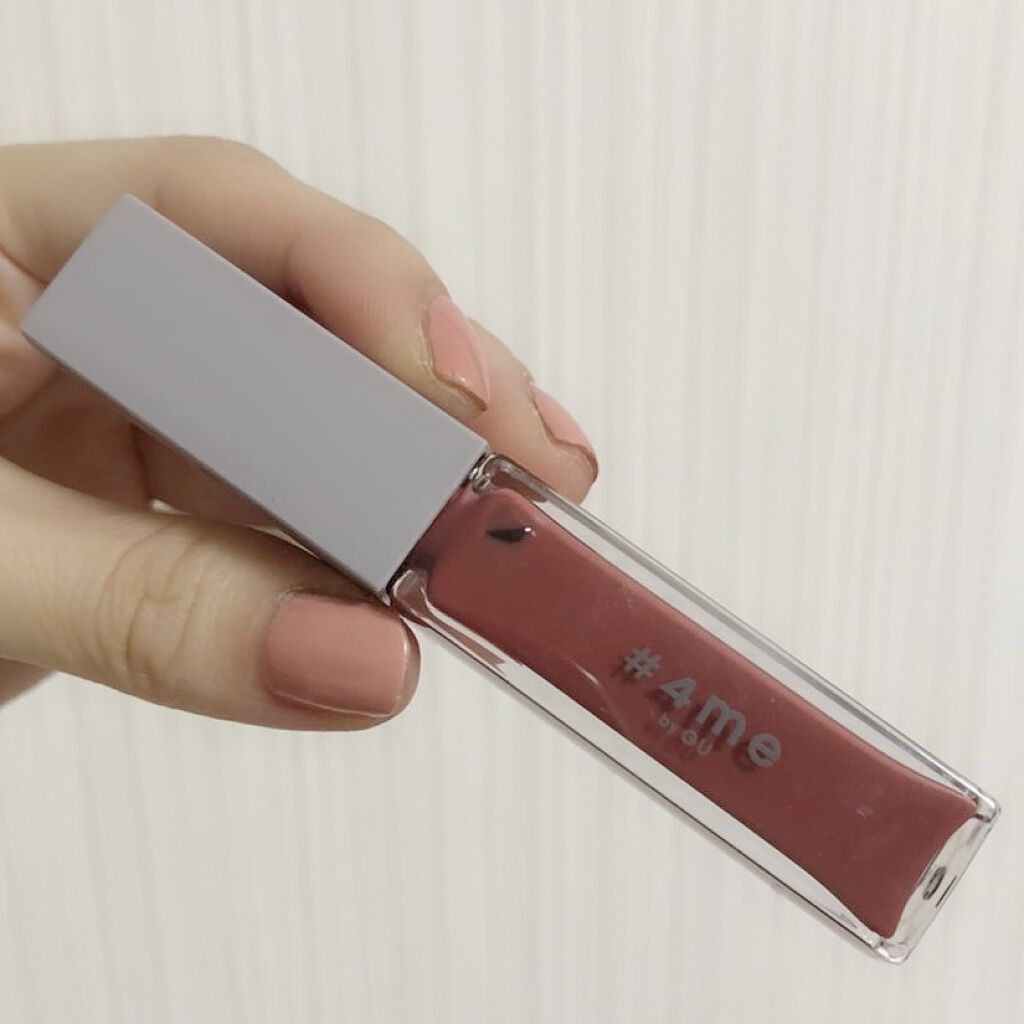 リップグロス 13# L.RED/#4me by GU/リップグロスを使ったクチコミ（1枚目）