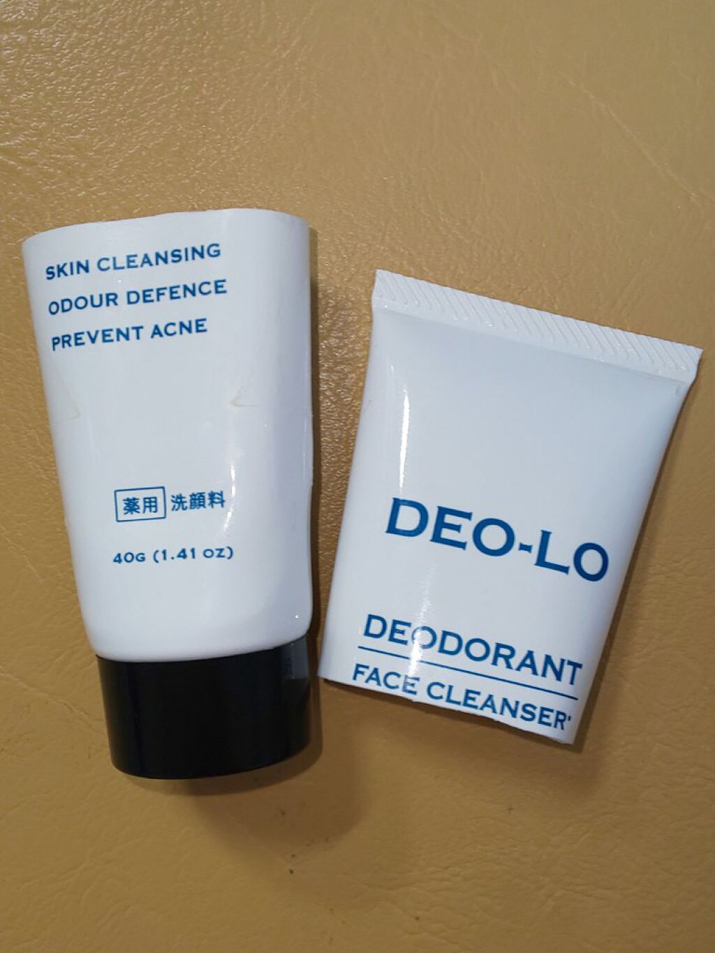 DAISO DEO-LO洗顔料のクチコミ「こちらはDAISOで購入したDEO-LO洗顔料の使いきりです。
前に登録したのに全然見つからず.....」（2枚目）
