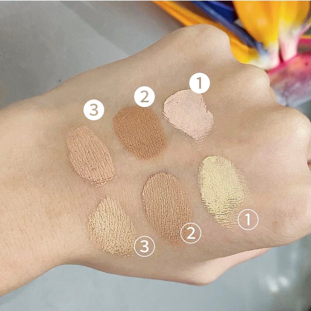 スタジオ フィックス コンシール アンド コレクト パレット/M・A・C/パレットコンシーラーを使ったクチコミ(3枚目)