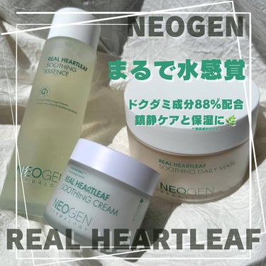 リアルドクダミスージングクリーム/NEOGEN/フェイスクリームを使ったクチコミ（1枚目）