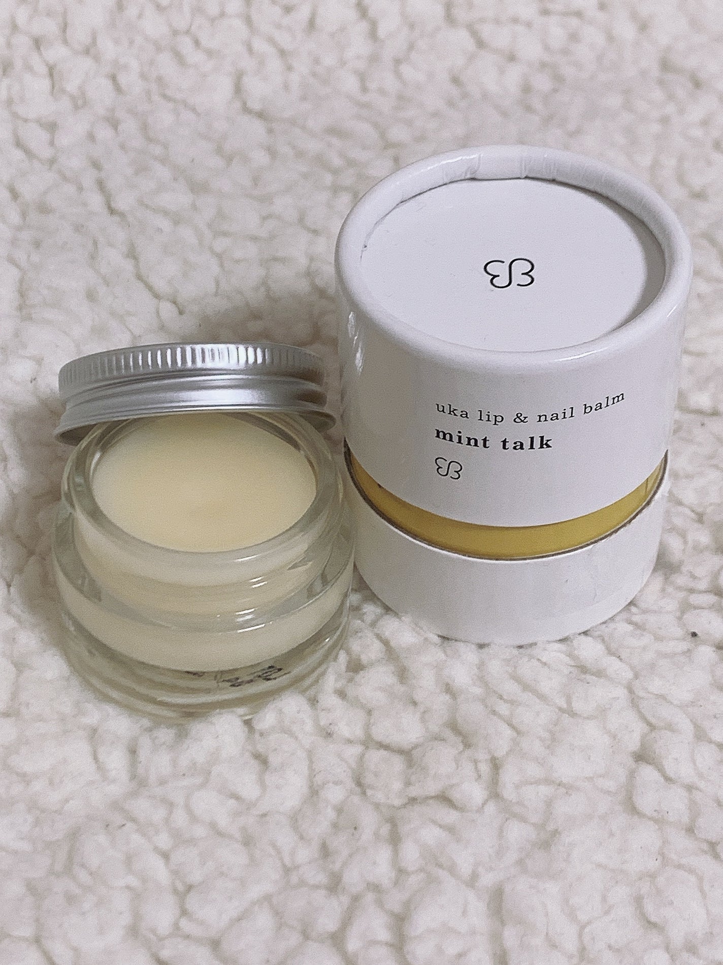 ウカリップ&ネイルバーム ミントトーク/uka/ネイルオイル・トリートメントを使ったクチコミ(2枚目)