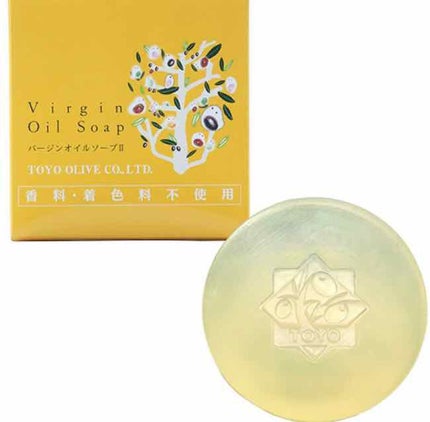 バージンオイルソープ/東洋オリーブ/洗顔石鹸を使ったクチコミ(1枚目)