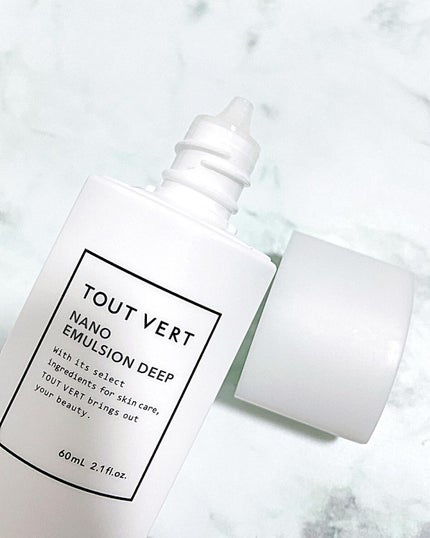 ナノエマルジョン ディープ/TOUT VERT/乳液を使ったクチコミ(3枚目)