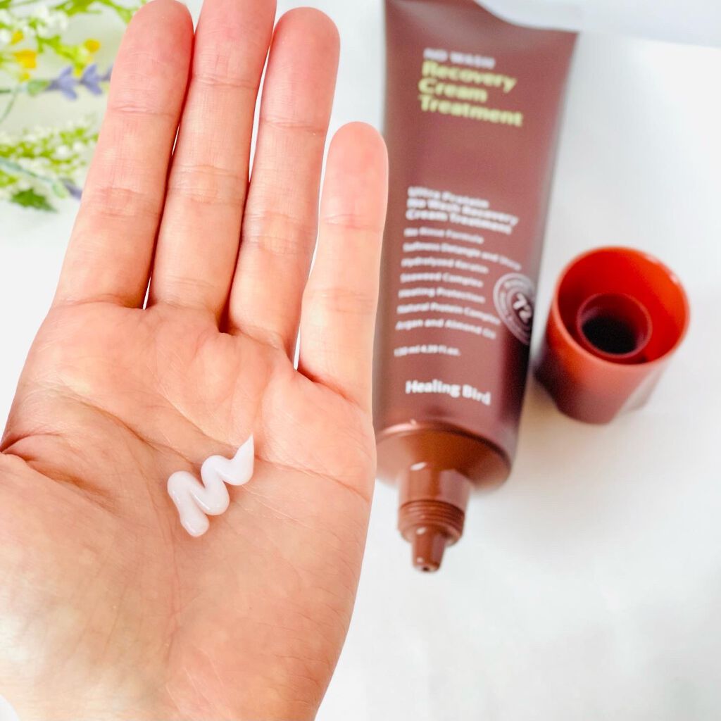 ノーウォッシュ リカバリー ヘアエッセンス クリーム トリートメント/Healing bird/ヘアマスク・ヘアパックを使ったクチコミ（2枚目）