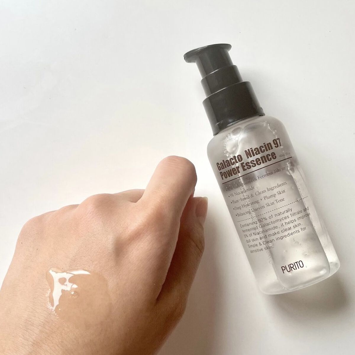 ガラクトナイアシン９７パワーエッセンス/PURITO/美容液を使ったクチコミ（2枚目）