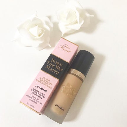 ボーン ディス ウェイ アンディテクタブル 24H マット ファンデーション/Too Faced/リキッドファンデーションを使ったクチコミ(1枚目)