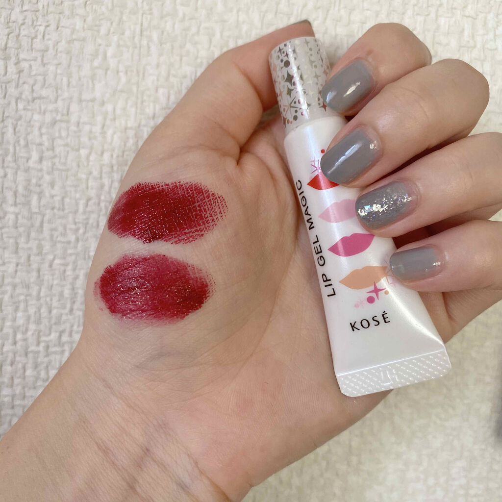 リップ ジェル マジック ハーフマットタイプ/コーセーコスメニエンス/リップグロスを使ったクチコミ（1枚目）