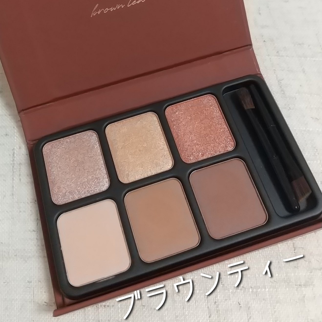 アイカラーパレット/heme/アイシャドウパレットを使ったクチコミ（2枚目）