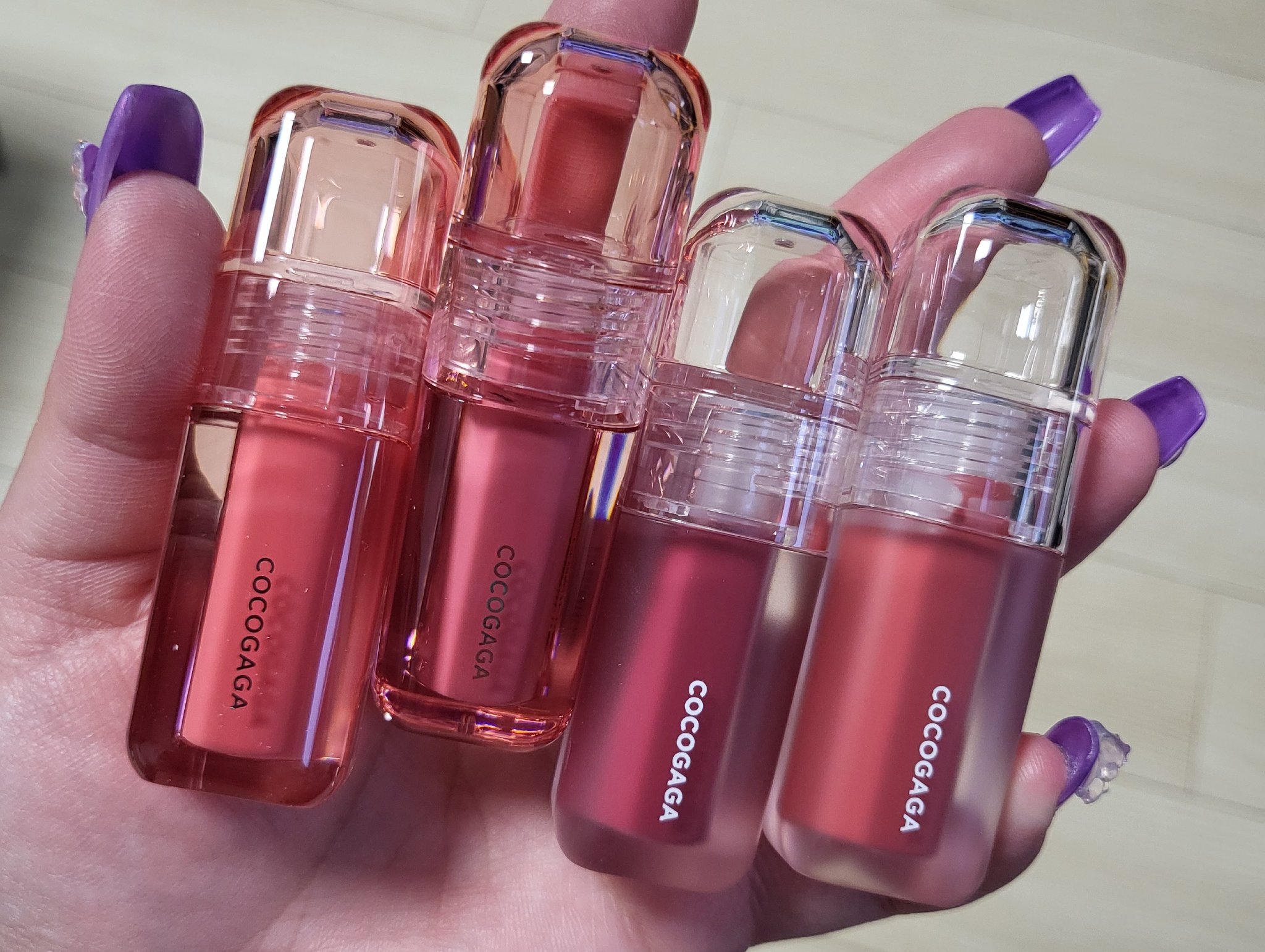 ニャンジェリーグロウティント/COCOGAGA/リップティントを使ったクチコミ（1枚目）