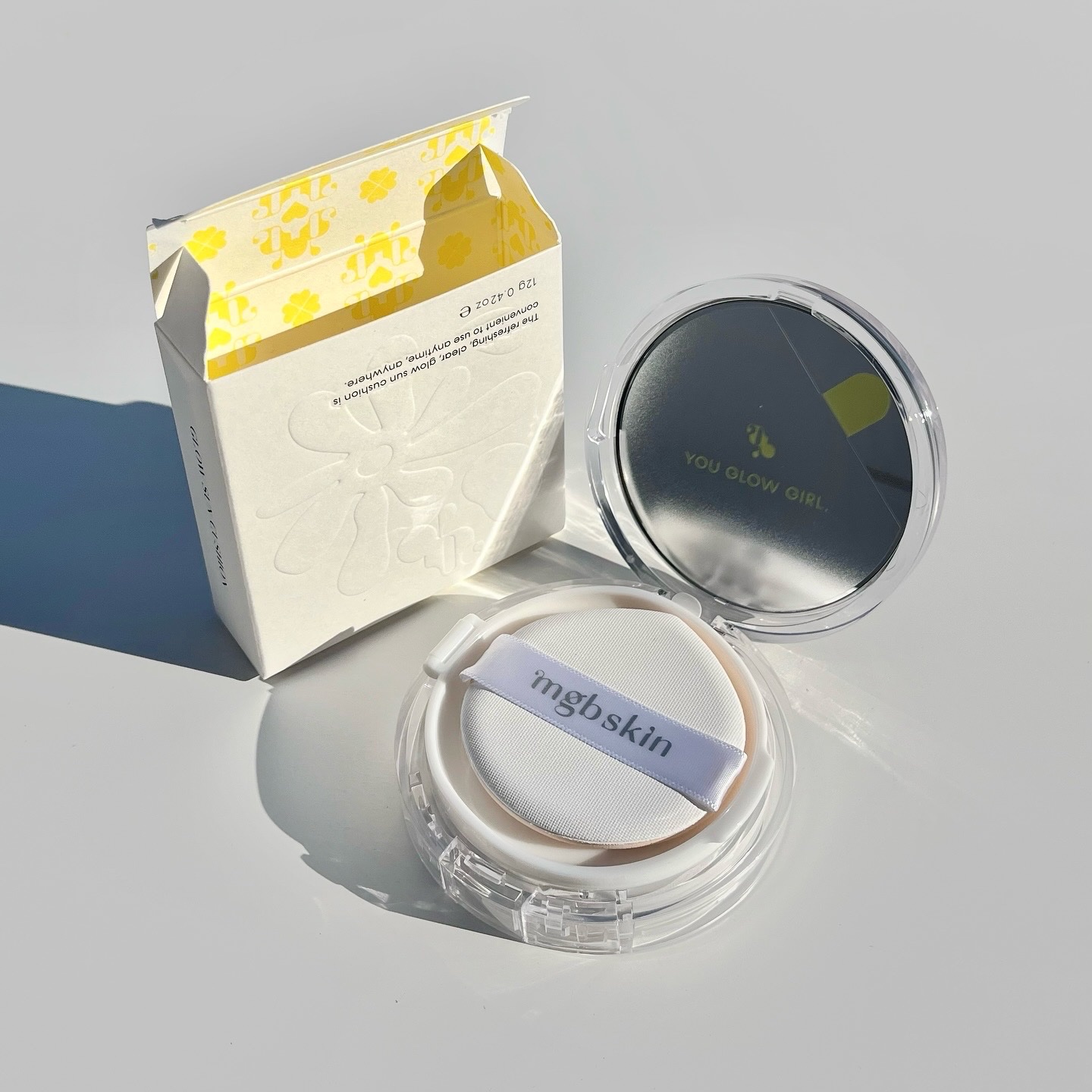 グロウ サン クッション/mgb skin/クッションファンデーションを使ったクチコミ（1枚目）