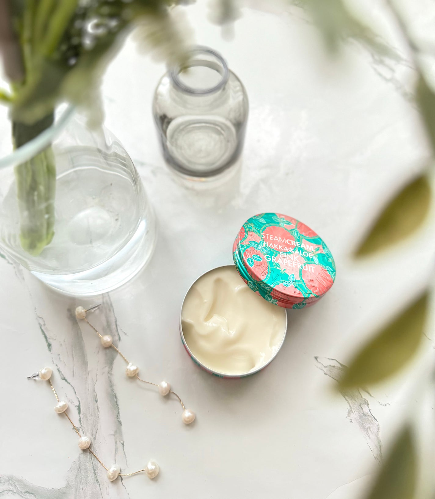 スチームクリーム ハッカ&アロエ ピンクグレープフルーツ/STEAMCREAM/フェイスクリームを使ったクチコミ(3枚目)