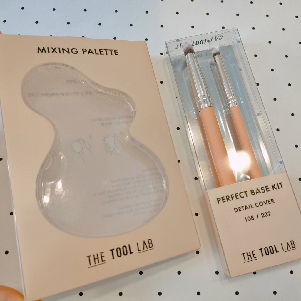 108/232 パーフェクトキット/THE TOOL LAB/メイクブラシを使ったクチコミ（2枚目）