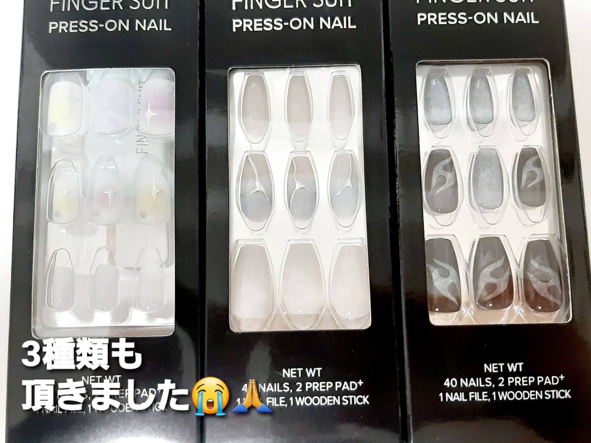 ネイルチップ(シールタイプ)/FINGER SUIT/ネイルチップ・パーツを使ったクチコミ（2枚目）