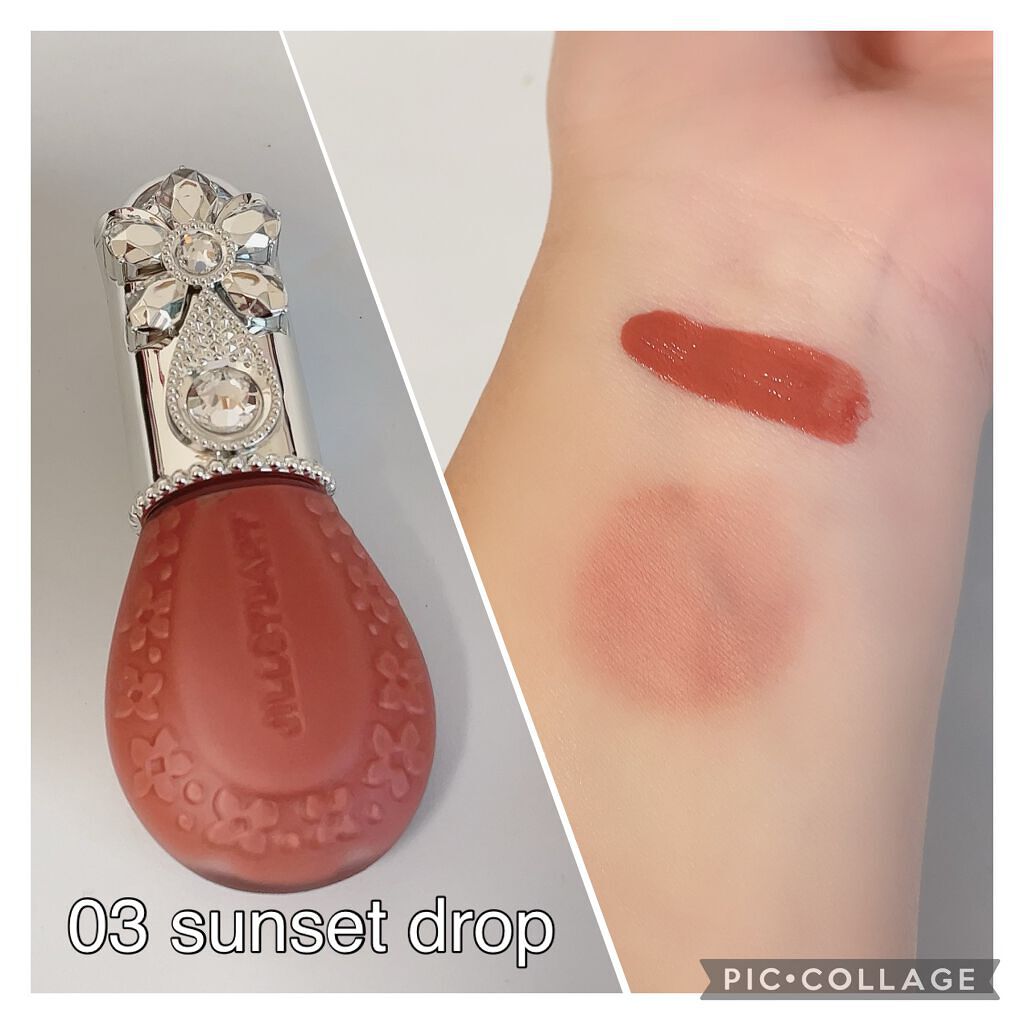 ジルスチュアート ブルームドロップ リップ&チーク シフォン/JILL STUART/リキッドチークを使ったクチコミ(4枚目)