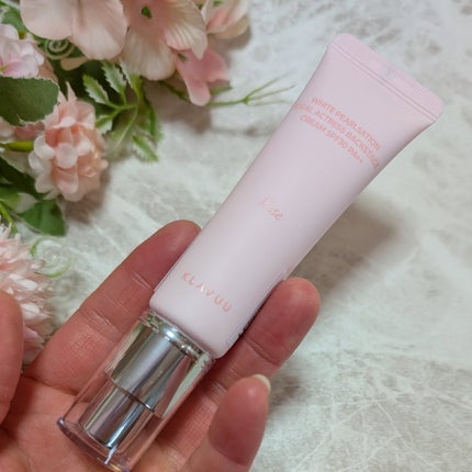 WHITE PEARLSATION IDEAL ACTRESS BACKSTAGE CREAM/KLAVUU/化粧下地を使ったクチコミ(4枚目)