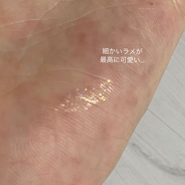 WOW EYE GLITTER BRILLIANT GOLD/U/CHOO/リキッドアイシャドウを使ったクチコミ（2枚目）