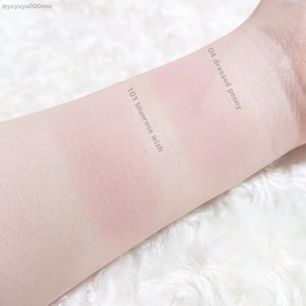 ジルスチュアート パステルペタル ブラッシュ/JILL STUART/パウダーチークを使ったクチコミ(6枚目)