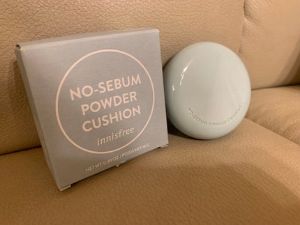ノーセバム パウダー クッション/innisfree/クッションファンデーションを使ったクチコミ(1枚目)