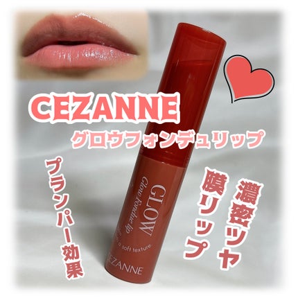 グロウフォンデュリップ/CEZANNE/口紅・グロス・リップライナー・リップケアを使ったクチコミ(1枚目)