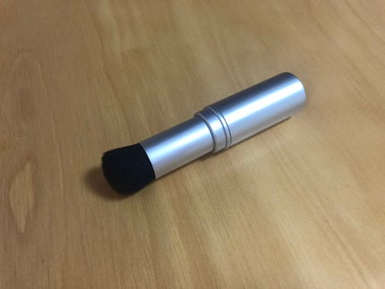 携帯用チークブラシ/無印良品/メイクブラシを使ったクチコミ(2枚目)