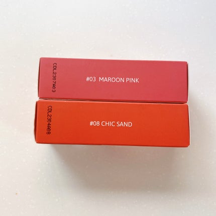 リップアンドチーク ヌードマットティント/CathyDoll/リップティントを使ったクチコミ(8枚目)