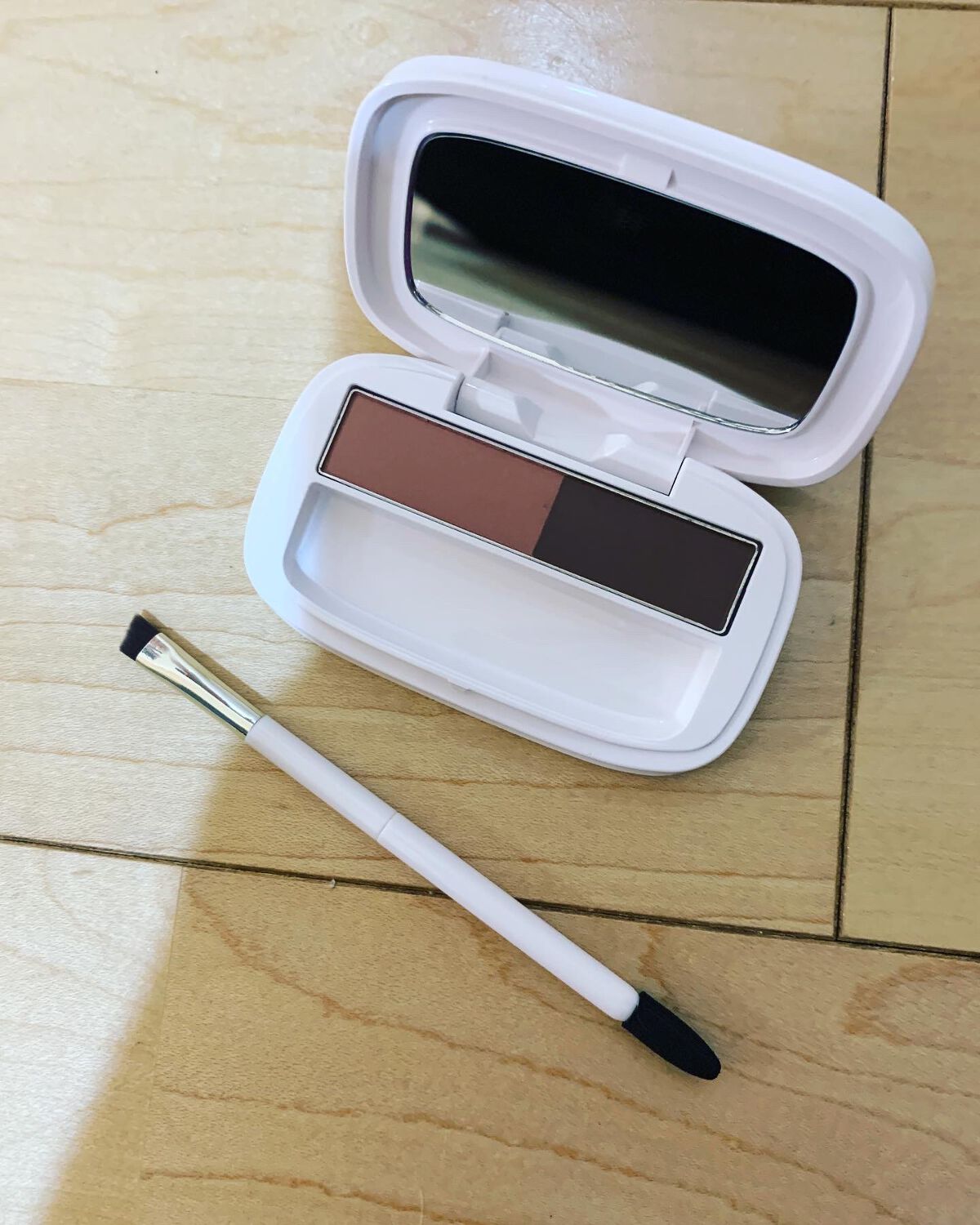 パウダーアイブロウ PB ピンクブラウン/media luxe/パウダーアイブロウを使ったクチコミ（1枚目）