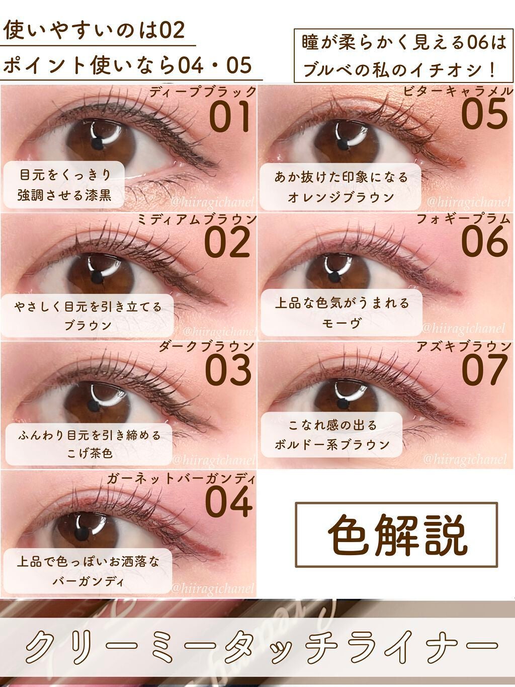 クリーミータッチライナー/キャンメイク/ジェルアイライナーを使ったクチコミ(7枚目)