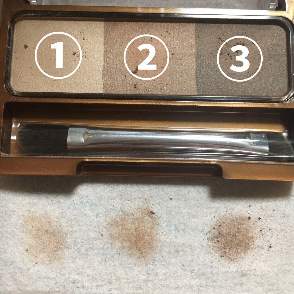 ノーズ&アイブロウパウダー/CEZANNE/パウダーアイブロウを使ったクチコミ(4枚目)