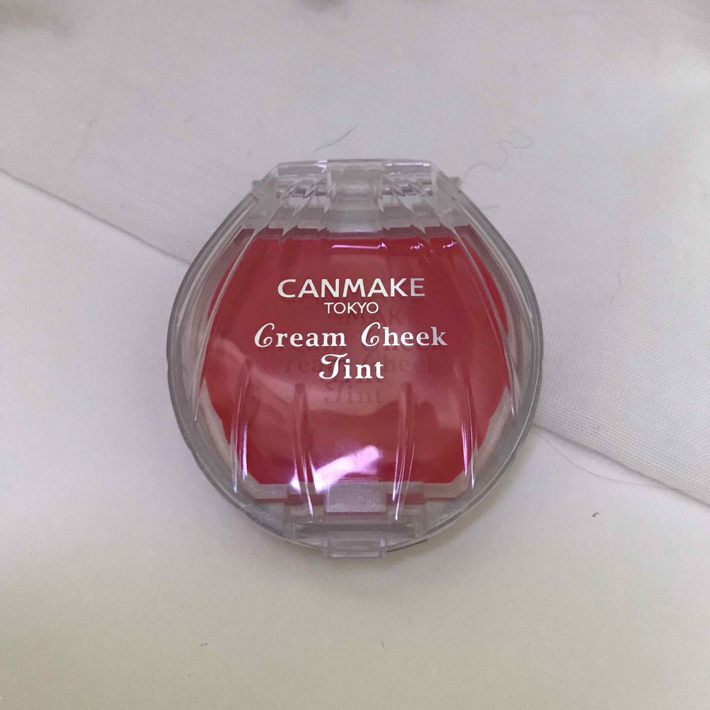 クリームチーク ティント 05 オレンジピューレ/キャンメイク/ジェル・クリームチークを使ったクチコミ（1枚目）