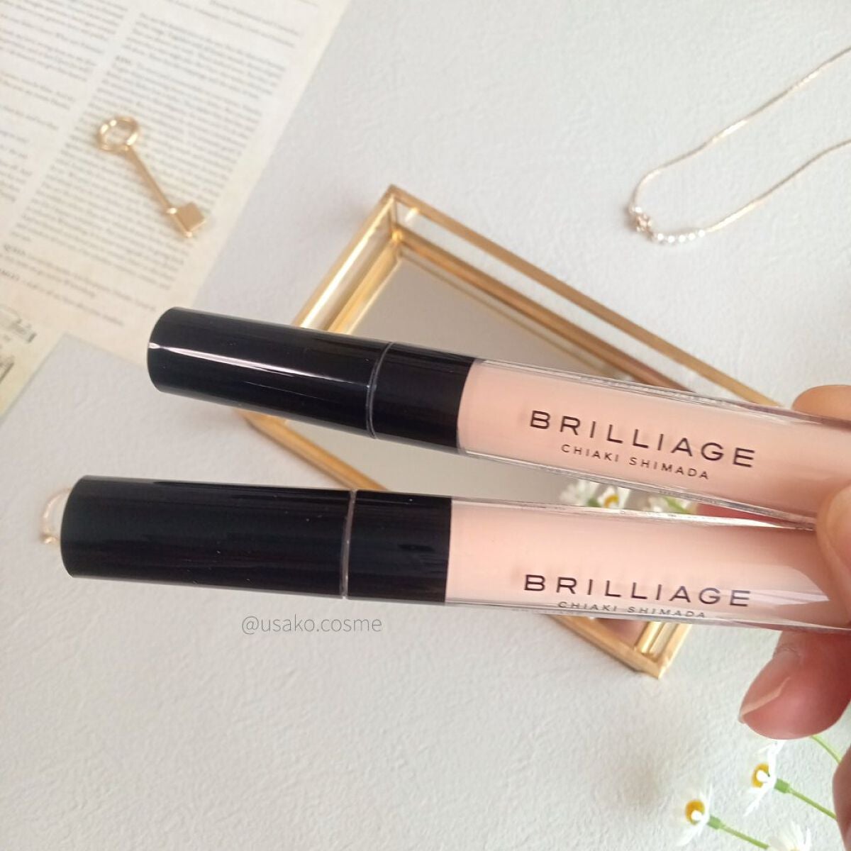 デザイニング コンシーラー/ブリリアージュ/リキッドコンシーラーを使ったクチコミ(3枚目)